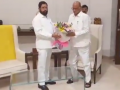 Mumbai: After Raj Thackeray, Sharad Pawar Meets Maharashtra CM Eknath Shinde at Varsha Bungalow (Watch Video) - Hindi News | Mumbai: After Raj Thackeray, Sharad Pawar Meets Maharashtra CM Eknath Shinde at Varsha Bungalow (Watch Video) | Latest maharashtra News at Lokmattimes.com