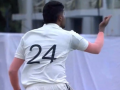 Duleep Trophy 2024: Harshit Rana Gives Controversial Flying-Kiss Send-Off to Ruturaj Gaikwad During India C vs India D Match (Watch Video) - Hindi News | Duleep Trophy 2024: Harshit Rana Gives Controversial Flying-Kiss Send-Off to Ruturaj Gaikwad During India C vs India D Match (Watch Video) | Latest cricket News at Lokmattimes.com