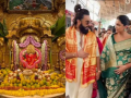 Parents-To-Be Deepika Padukone and Ranveer Singh Seek Blessings at Siddhivinayak Temple (Watch Video) - Hindi News | Parents-To-Be Deepika Padukone and Ranveer Singh Seek Blessings at Siddhivinayak Temple (Watch Video) | Latest entertainment News at Lokmattimes.com