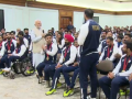PM Modi Meets Indian Paralympians at His Residence in Delhi (Watch Video) - Hindi News | PM Modi Meets Indian Paralympians at His Residence in Delhi (Watch Video) | Latest other-sports News at Lokmattimes.com