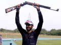 ISSF World Cup Final 2024: Anantjeet Singh Naruka Wins Bronze in Men's Skeet Shooting - Hindi News | ISSF World Cup Final 2024: Anantjeet Singh Naruka Wins Bronze in Men's Skeet Shooting | Latest other-sports News at Lokmattimes.com