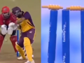 Watch: Batter Escapes Dismissal as Bails Remain Intact Despite Stumps Being Hit During Big Cricket League Match (VIDEO) - Hindi News | Watch: Batter Escapes Dismissal as Bails Remain Intact Despite Stumps Being Hit During Big Cricket League Match (VIDEO) | Latest cricket News at Lokmattimes.com
