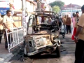 Thiruvananthapuram Road Accident: Autorickshaw Catches Fire After Collision, 1 Dead, 4 Injured In Kerala (Watch Video) - Hindi News | Thiruvananthapuram Road Accident: Autorickshaw Catches Fire After Collision, 1 Dead, 4 Injured In Kerala (Watch Video) | Latest national News at Lokmattimes.com