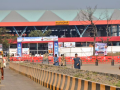 Navi Mumbai Pathway Connecting Railway Station Closed by CIDCO for Construction Work in Kharkopar - Hindi News | Navi Mumbai Pathway Connecting Railway Station Closed by CIDCO for Construction Work in Kharkopar | Latest navi-mumbai News at Lokmattimes.com