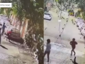 Pune: Trio on Bike Vandalise Parked Cars Near JSPM College; CCTV Captures Attack - Hindi News | Pune: Trio on Bike Vandalise Parked Cars Near JSPM College; CCTV Captures Attack | Latest pune News at Lokmattimes.com