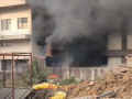 Vapi Fire: Two Injured After Blaze Erupts at a Surgical Company in Vibrant Business Park (Watch Video) - Hindi News | Vapi Fire: Two Injured After Blaze Erupts at a Surgical Company in Vibrant Business Park (Watch Video) | Latest national News at Lokmattimes.com