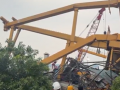 Telangana Crane Collapse Kills 5 Workers in Rangareddy, 11 Injured - Hindi News | Telangana Crane Collapse Kills 5 Workers in Rangareddy, 11 Injured | Latest national News at Lokmattimes.com