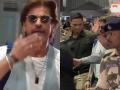 Watch: Shah Rukh Khan Blows Kisses to Fans as He Arrives in Kolkata for KKR vs RCB IPL 2025 Opener - Hindi News | Watch: Shah Rukh Khan Blows Kisses to Fans as He Arrives in Kolkata for KKR vs RCB IPL 2025 Opener | Latest entertainment News at Lokmattimes.com
