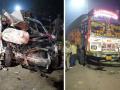 UP Accident: 5 of Family Killed, Five Injured in Collision Between Truck and Car in Shahjahanpur - Hindi News | UP Accident: 5 of Family Killed, Five Injured in Collision Between Truck and Car in Shahjahanpur | Latest national News at Lokmattimes.com
