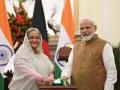 PM Modi Congratulates Sheikh Hasina for Her 'Historic Win' in Bangladesh Polls - Hindi News | PM Modi Congratulates Sheikh Hasina for Her 'Historic Win' in Bangladesh Polls | Latest national News at Lokmattimes.com