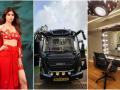 In Pics: Shilpa Shetty gifts herself a plush vanity van on her 47th birthday - Hindi News | In Pics: Shilpa Shetty gifts herself a plush vanity van on her 47th birthday | Latest entertainment Photos at Lokmattimes.com