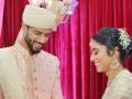India all-rounder Shivam Dube ties the knot with Anjum Khan - Hindi News | India all-rounder Shivam Dube ties the knot with Anjum Khan | Latest cricket News at Lokmattimes.com