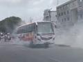 Shivshahi ST bus catches fire on Pune-Nashik highway, no casualties reported - Hindi News | Shivshahi ST bus catches fire on Pune-Nashik highway, no casualties reported | Latest maharashtra News at Lokmattimes.com