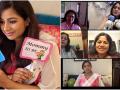 Mom-to be Shreya Ghoshal celebrates her baby shower virtually with bowl full of food - Hindi News | Mom-to be Shreya Ghoshal celebrates her baby shower virtually with bowl full of food | Latest entertainment News at Lokmattimes.com