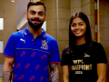 “He Actually Knows My Name”: Shreyanka Patil Gets Star-Struck After She Meets Virat Kohli at RCB Unbox Event - Hindi News | “He Actually Knows My Name”: Shreyanka Patil Gets Star-Struck After She Meets Virat Kohli at RCB Unbox Event | Latest cricket News at Lokmattimes.com