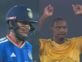 Shubman Gill Falls for 4 Off 2 Balls During IND vs South Africa 1st T20I (VIDEO) - Hindi News | Shubman Gill Falls for 4 Off 2 Balls During IND vs South Africa 1st T20I (VIDEO) | Latest cricket News at Lokmattimes.com