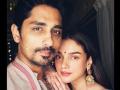 Is actor Siddharth dating actress Aditi Rao Hydari - Hindi News | Is actor Siddharth dating actress Aditi Rao Hydari | Latest entertainment News at Lokmattimes.com
