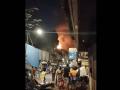 Mumbai Fire: Massive Blaze Erupts at Silver Cinema Building in Grant Road, Visuals Surface - Hindi News | Mumbai Fire: Massive Blaze Erupts at Silver Cinema Building in Grant Road, Visuals Surface | Latest mumbai News at Lokmattimes.com