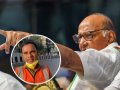 Watch: Sanitation worker urges Supriya Sule for Sharad Pawar's reconsideration request - Hindi News | Watch: Sanitation worker urges Supriya Sule for Sharad Pawar's reconsideration request | Latest maharashtra News at Lokmattimes.com
