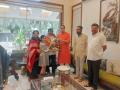 Nagpur: Shiv Sena MP Sanjay Raut meets former Home Minister Anil Deshmukh - Hindi News | Nagpur: Shiv Sena MP Sanjay Raut meets former Home Minister Anil Deshmukh | Latest maharashtra News at Lokmattimes.com