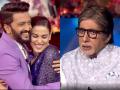 Watch Video! Riteish Deshmukh got married to Genelia due to Amitabh Bachchan - Hindi News | Watch Video! Riteish Deshmukh got married to Genelia due to Amitabh Bachchan | Latest entertainment News at Lokmattimes.com