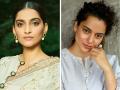 Kangana Ranaut calls Sonam Kapoor 'gossip aunty' after actress mocks her English-speaking skills - Hindi News | Kangana Ranaut calls Sonam Kapoor 'gossip aunty' after actress mocks her English-speaking skills | Latest entertainment News at Lokmattimes.com