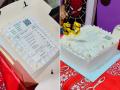 SSC Marksheet on Cake: Mumbai Family Celebrates Son’s Class 10 Score of 55%; Video Goes Viral - Hindi News | SSC Marksheet on Cake: Mumbai Family Celebrates Son’s Class 10 Score of 55%; Video Goes Viral | Latest mumbai News at Lokmattimes.com