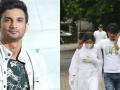 Sushant Singh Rajput Death: A teary-eyed Ankita Lokhande meets the actor's family in Bandra - Hindi News | Sushant Singh Rajput Death: A teary-eyed Ankita Lokhande meets the actor's family in Bandra | Latest entertainment Photos at Lokmattimes.com