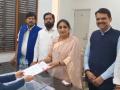 Sunetra Pawar Files Nomination Papers For Baramati Seat; Here's Why Ajit Pawar Was Not Present - Hindi News | Sunetra Pawar Files Nomination Papers For Baramati Seat; Here's Why Ajit Pawar Was Not Present | Latest maharashtra News at Lokmattimes.com Sunetra Pawar Files Nomination Papers For Baramati Seat; Here's Why Ajit Pawar Was Not Present - Hindi News | Sunetra Pawar Files Nomination Papers For Baramati Seat; Here's Why Ajit Pawar Was Not Present | Latest maharashtra News at Lokmattimes.com
