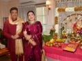 Govinda and Wife Sunita Ahuja Celebrate Ganeshotsav Together Amid Divorce Rumours: 'No One Can Separate Us' - Hindi News | Govinda and Wife Sunita Ahuja Celebrate Ganeshotsav Together Amid Divorce Rumours: 'No One Can Separate Us' | Latest entertainment News at Lokmattimes.com