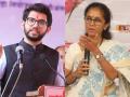 NCP leader Supriya Sule supports Aaditya Thackeray's statement on Eknath Shinde's rebellion - Hindi News | NCP leader Supriya Sule supports Aaditya Thackeray's statement on Eknath Shinde's rebellion | Latest maharashtra News at Lokmattimes.com