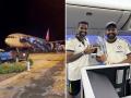 "Coming Home": Team India Boards Charter Flight After Being Stranded for Three Days in Hurricane-Hit Barbados (Watch Video) - Hindi News | "Coming Home": Team India Boards Charter Flight After Being Stranded for Three Days in Hurricane-Hit Barbados (Watch Video) | Latest cricket News at Lokmattimes.com