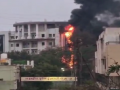 Pune Fire: Massive Blaze Erupts at Newly Constructed Talegaon Dabhade Municipal Council Building (Watch Video) - Hindi News | Pune Fire: Massive Blaze Erupts at Newly Constructed Talegaon Dabhade Municipal Council Building (Watch Video) | Latest pune News at Lokmattimes.com