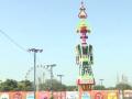 Dussehra 2024 Celebrations: Tallest Ravan Effigy of 211-Foot Installed at Dwarka Sector 10 in Delhi (Watch Video) - Hindi News | Dussehra 2024 Celebrations: Tallest Ravan Effigy of 211-Foot Installed at Dwarka Sector 10 in Delhi (Watch Video) | Latest national News at Lokmattimes.com