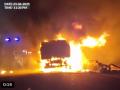 Tamil Nadu: Truck Carrying Salt From Tuticorin to Vellore Catches Fire After Tire Burst (Watch Video) - Hindi News | Tamil Nadu: Truck Carrying Salt From Tuticorin to Vellore Catches Fire After Tire Burst (Watch Video) | Latest national News at Lokmattimes.com