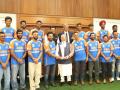 PM Modi Meets T20 World Cup-Winning Team India at His Residence in New Delhi (Watch Video) - Hindi News | PM Modi Meets T20 World Cup-Winning Team India at His Residence in New Delhi (Watch Video) | Latest cricket News at Lokmattimes.com