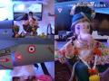 Ganesh Chaturthi 2024: Mumbai Family Installs Tejas Fighter Jet Model as Part of Ganpati Decorations (Watch Video) - Hindi News | Ganesh Chaturthi 2024: Mumbai Family Installs Tejas Fighter Jet Model as Part of Ganpati Decorations (Watch Video) | Latest mumbai News at Lokmattimes.com