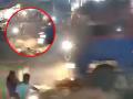 Telangana Tragedy: Man Dies After Bike Skids While Overtaking Lorry; Accident Caught on Camera - Hindi News | Telangana Tragedy: Man Dies After Bike Skids While Overtaking Lorry; Accident Caught on Camera | Latest national News at Lokmattimes.com