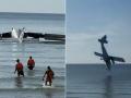 Thailand Plane Crash: 6 Police Officers Killed as Aircraft Dives Into Sea Near Hua Hin; Video Surfaces - Hindi News | Thailand Plane Crash: 6 Police Officers Killed as Aircraft Dives Into Sea Near Hua Hin; Video Surfaces | Latest international News at Lokmattimes.com