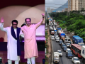 Thane Traffic Update: 12-Hour Traffic Restrictions Near Gadkari Circle on January 12 For Thackeray Brothers’ Public Event Ahead of TMC Election 2026 - Hindi News | Thane Traffic Update: 12-Hour Traffic Restrictions Near Gadkari Circle on January 12 For Thackeray Brothers’ Public Event Ahead of TMC Election 2026 | Latest thane News at Lokmattimes.com