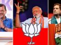 BJP takes early lead in 46 seats, Congress running behind; AAP yet to open account - Hindi News | BJP takes early lead in 46 seats, Congress running behind; AAP yet to open account | Latest national News at Lokmattimes.com