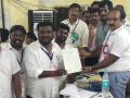 Tirupattur Election Result 2026: TVK’s Srinivasa Sethupathi Defeats DMK Leader Periyakaruppan by One Vote - Hindi News | Tirupattur Election Result 2026: TVK’s Srinivasa Sethupathi Defeats DMK Leader Periyakaruppan by One Vote | Latest national News at Lokmattimes.com