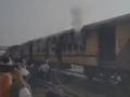 Fire breaks out in Purna-Parli passenger train near Nanded - Hindi News | Fire breaks out in Purna-Parli passenger train near Nanded | Latest maharashtra News at Lokmattimes.com