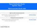 Tripura Class 10th and 12th Results 2026 Out: TBSE Madhyamik and HSE Results Declared at tbresults.tripura.gov.in - Hindi News | Tripura Class 10th and 12th Results 2026 Out: TBSE Madhyamik and HSE Results Declared at tbresults.tripura.gov.in | Latest education News at Lokmattimes.com