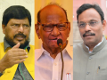 Maharashtra: Sharad Pawar, Ramdas Athawale Among Seven Leaders Elected Unopposed to Rajya Sabha - Hindi News | Maharashtra: Sharad Pawar, Ramdas Athawale Among Seven Leaders Elected Unopposed to Rajya Sabha | Latest maharashtra News at Lokmattimes.com