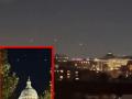 UFO Sighted Over US Capitol Hill? Mysterious Lights in Washington DC Skies Spark Panic; Video Goes Viral - Hindi News | UFO Sighted Over US Capitol Hill? Mysterious Lights in Washington DC Skies Spark Panic; Video Goes Viral | Latest international News at Lokmattimes.com