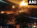 Uttar Pradesh Building Fire : Major Blaze Engulfs Structure in Noida Sector 65, Rescue Operation Underway - Hindi News | Uttar Pradesh Building Fire : Major Blaze Engulfs Structure in Noida Sector 65, Rescue Operation Underway | Latest maharashtra News at Lokmattimes.com