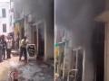Uttar Pradesh Fire: Massive Blaze Erupts at Warehouse in Varanasi (Watch Video) - Hindi News | Uttar Pradesh Fire: Massive Blaze Erupts at Warehouse in Varanasi (Watch Video) | Latest national News at Lokmattimes.com