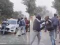 Uttar Pradesh: Man Brutally Beaten, Dragged on Car Bonnet in Saharanpur; Video Surfaces - Hindi News | Uttar Pradesh: Man Brutally Beaten, Dragged on Car Bonnet in Saharanpur; Video Surfaces | Latest national News at Lokmattimes.com