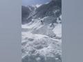 Uttarakhand Avalanche: 57 Workers Trapped Under Snow After Glacier Burst in Chamoli (VIDEO) - Hindi News | Uttarakhand Avalanche: 57 Workers Trapped Under Snow After Glacier Burst in Chamoli (VIDEO) | Latest national News at Lokmattimes.com